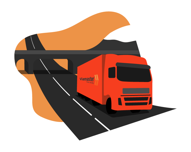 Viamaster training truck illustrated