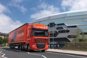 Viamaster Training Truck on the road